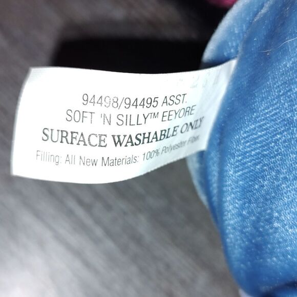 Disney Fisher Price 2001 Soft N Silly Eeyore Vintage - Picture 5 of 6